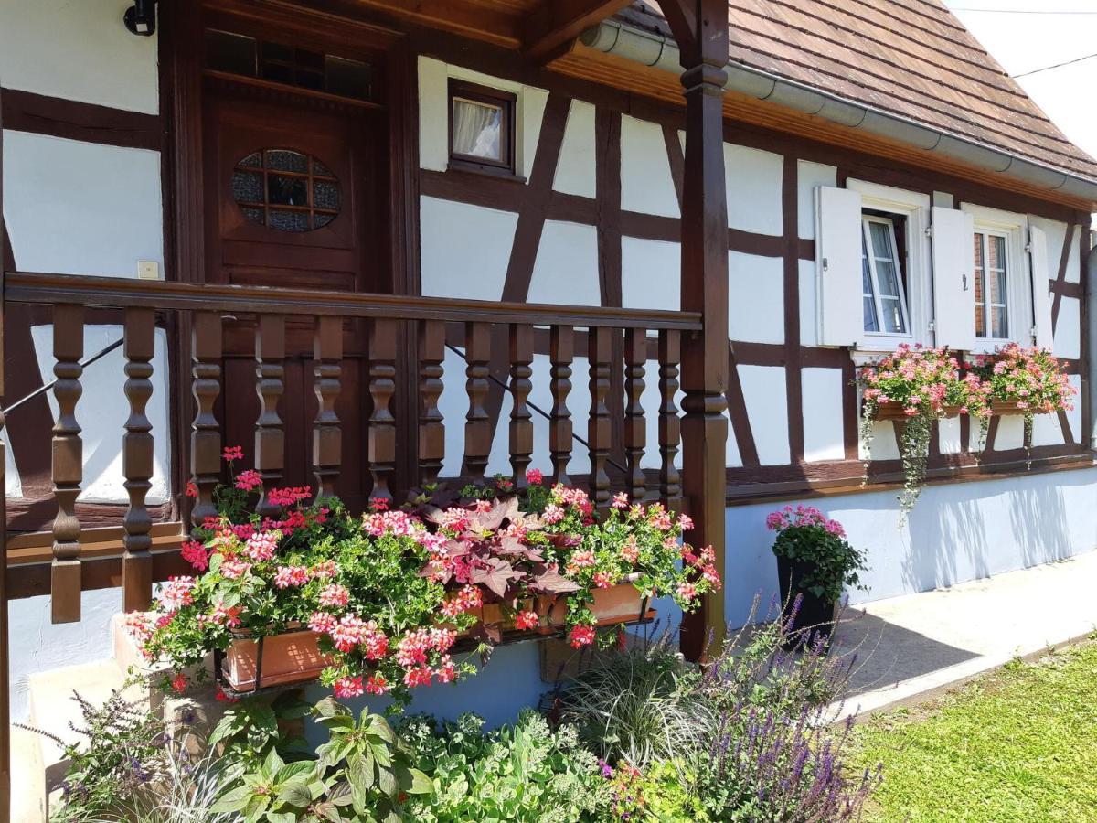 Cosy Holiday Home In Schleithal With Garden Eksteriør bilde