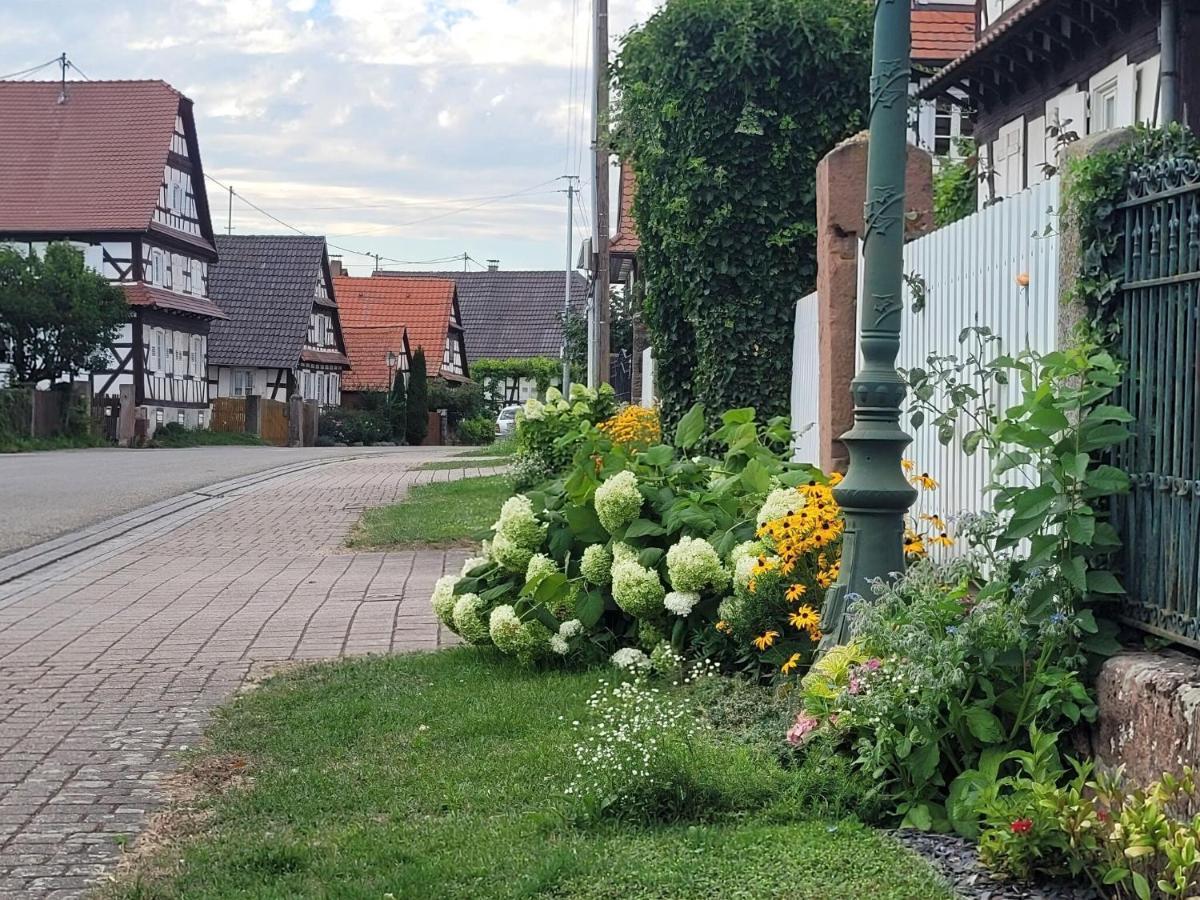 Cosy Holiday Home In Schleithal With Garden Eksteriør bilde